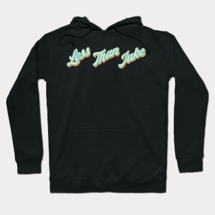 vintage color less than jake Hoodie